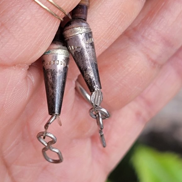 Absolutely stunning handmade Native American sterling silver, MOP bears, turquoi - Picture 10 of 14